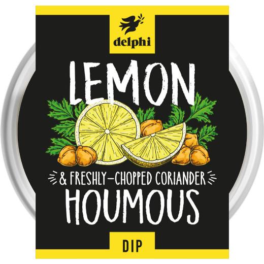 Delphi Lemon & Coriander Houmous Dip